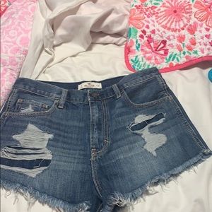 Hollister high rise shorts